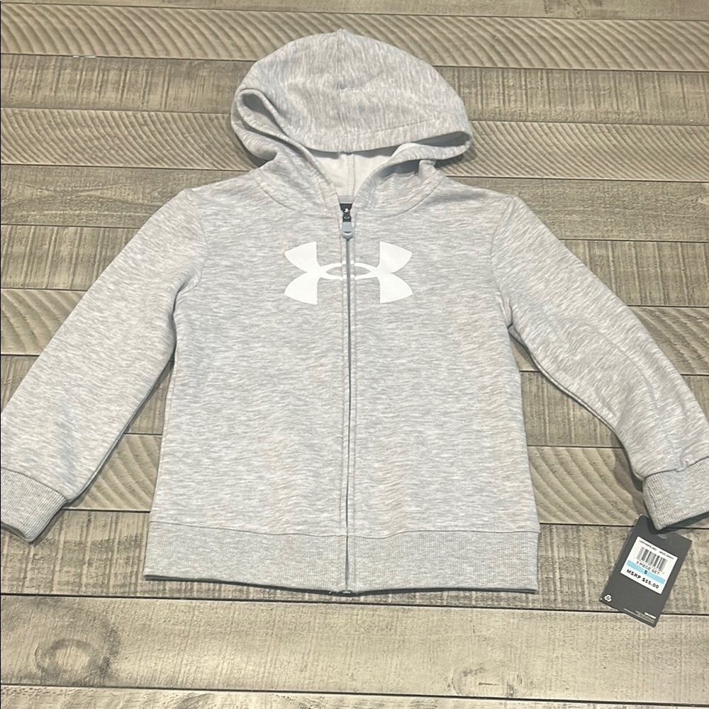 Under Armour Gray Athletic Hoodie Sweatshirt